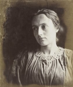 アニーチネリーキャメロン、1876-72年（アルブメンシルバープリント） 作： Julia Margaret Cameron