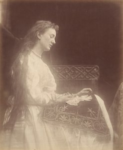 エレイン、1874年。 作： Julia Margaret Cameron