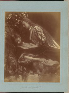 ガレスとリネット 作： Julia Margaret Cameron