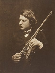 ミスター・ジョセフ・ヨアヒム、1868年、1875年印刷。 作： Julia Margaret Cameron