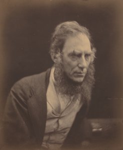 ジョセフ・D・フッカー、1868年 作： Julia Margaret Cameron