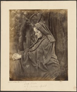 クメアン・シビル役のレディ・エルチョ 作： Julia Margaret Cameron