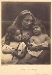 長い苦しみ 作： Julia Margaret Cameron