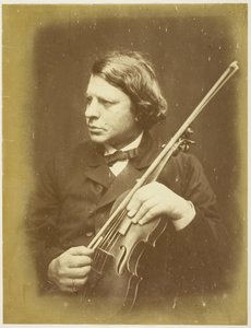ジョセフ・ヨアヒム氏、1868年。 作： Julia Margaret Cameron