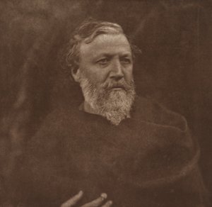 ロバート・ブラウニング、1865年5月、1902年頃印刷。 作： Julia Margaret Cameron