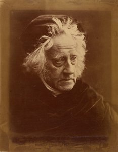 J.F.W.ハーシェル卿 作： Julia Margaret Cameron