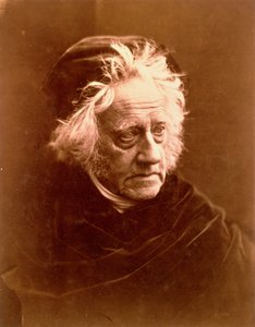 ジョンフレデリックウィリアムハーシェル卿、1867年 作： Julia Margaret Cameron