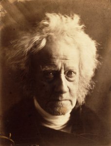 ジョンフレデリックウィリアムハーシェル卿、1867年 作： Julia Margaret Cameron