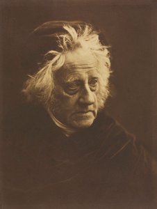 サー・ジョン・ハーシェル (1792-1871) 作： Julia Margaret Cameron
