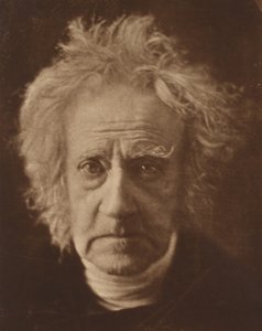 サー・ジョン・ハーシェル、1867年。 作： Julia Margaret Cameron