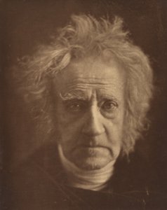 Sir John Herschel, 1875年。 作： Julia Margaret Cameron