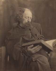 テニソン・レディング、1865年。 作： Julia Margaret Cameron