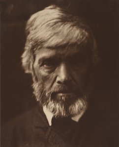 トーマス・カーライル、1867年。 作： Julia Margaret Cameron