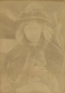 [身元不明の子供]、1873。 作： Julia Margaret Cameron