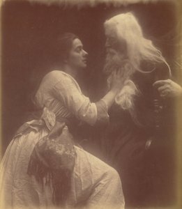 ヴィヴィアンとマーリン 作： Julia Margaret Cameron