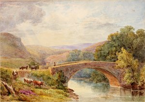 ルイスバーン橋、ノース・タイン 作： Julia Swinburne