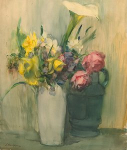 花 作： Julian Alden Weir