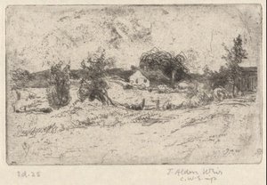 農場 作： Julian Alden Weir