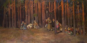 Pyhiinvaeltajien ryhmä 作： Julian Falat