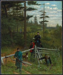 ユニオンヴァンガード、1889年 作： Julian Scott