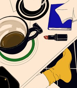 ゆったりとしたコーヒータイム 作： 
