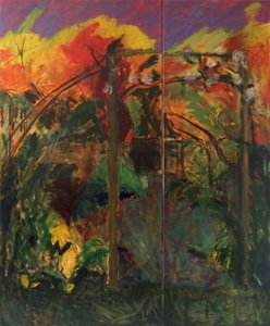 秋の庭、2012-14、 作： Julie Held