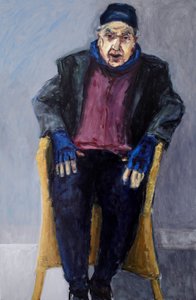 私の父、2011（キャンバスにアクリルと油） 作： Julie Held