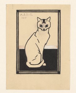 カット 作： Julie de Graag (signed by artist)