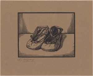靴1足 作： Julie de Graag (signed by artist)