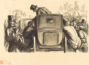 万国博覧会：外国人が求める施設をすべて見つける... 作： Julien Antoine Peulot after Honoré Daumier