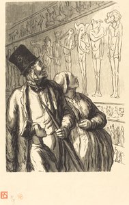 万国博覧会：エジプトのセクション 作： Julien Antoine Peulot after Honoré Daumier