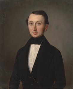 クレオール紳士の肖像、c.1835-37（キャンバスに油彩） 作： Julien Hudson