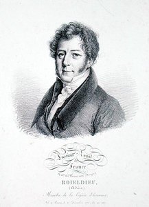 フランソワ・アドリアン・ボワリュー（1775-1834）1828年（リトグラフ 作： Julien Leopold (after) Boilly