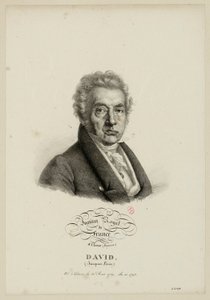 フランス王立学士院、第4部門。（絵画。）ダヴィッド、（ジャック＝ルイ。）1749年8月30日パリ生まれ、1796年選出。 作： ジュリアン・レオポルド・ボイリー