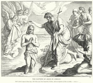 韓国 ファッション通販 ナタンとダビデ、サムエル記下12章7節（彩色版画） 版画