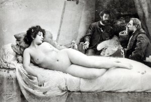 エミールゾラ（1840-1902）、アーティストのスタジオ、1891年
