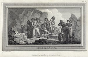 エスキモー 作： Julius Caesar Ibbetson