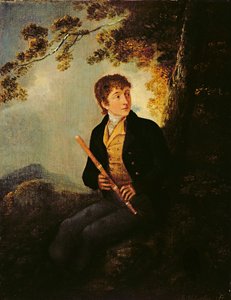 イベットソンの息子、J.C.イベットソンJr.の肖像。 作： Julius Caesar Ibbetson