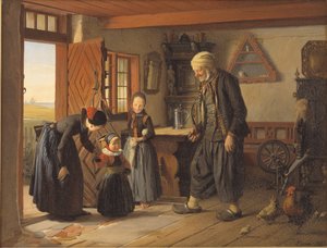 おじいさんを訪ねて 作： Julius Exner
