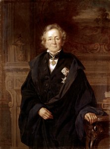 レオポルト・フォン・ランケ：肖像画 1868年（油彩） 作： Julius Friedrich Anton Schrader