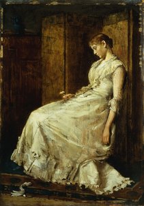 ボールの後 作： Julius Gari Melchers