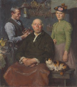 スミシー、1910年頃（キャンバスに油彩） 作： Julius Gari Melchers
