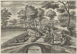 8月 Avgvstvs (オブジェクトのタイトル) The Twelve Months (シリーズタイトル) 作： Julius Goltzius