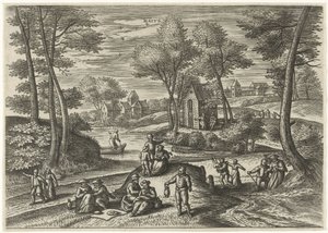 5月 Maivs (オブジェクトのタイトル) The Twelve Months (シリーズタイトル) 作： Julius Goltzius