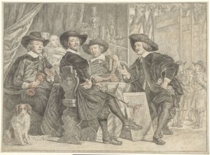 Handboogdoelenの監督 作： Julius Henricus Quinkhard