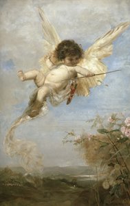 キューピッド、1878 作： Julius Kronberg