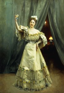 乾杯、1896 作： Julius Leblanc Stewart