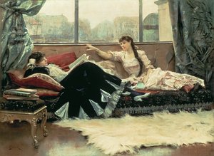 サラ・ベルナール 作： Julius Leblanc Stewart