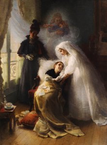 訪問、 作： Julius Leblanc Stewart