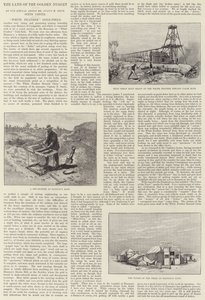 ゴールデンナゲットの国、ホワイトフェザーゴールドフィールド 作： Julius Mandes Price
